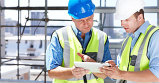engineers on site